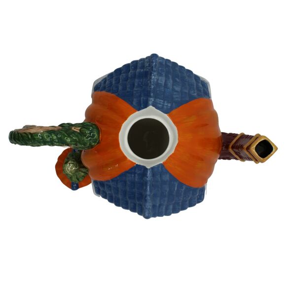 Vintage Teapot Peter Peter Pumpkin Eater Dept 56 Fairy Tale Garden Fall Decor - Picture 10 of 11